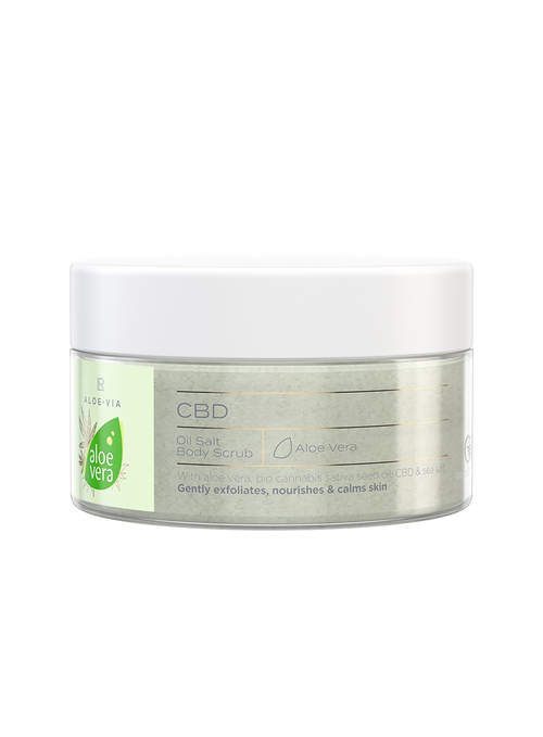 LR Aloe Vera CBD Oil Salt Body Scrub