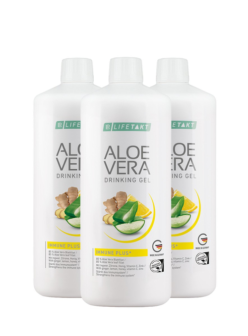Aloe Vera Drinking Gel Immune Plus - 3er Set