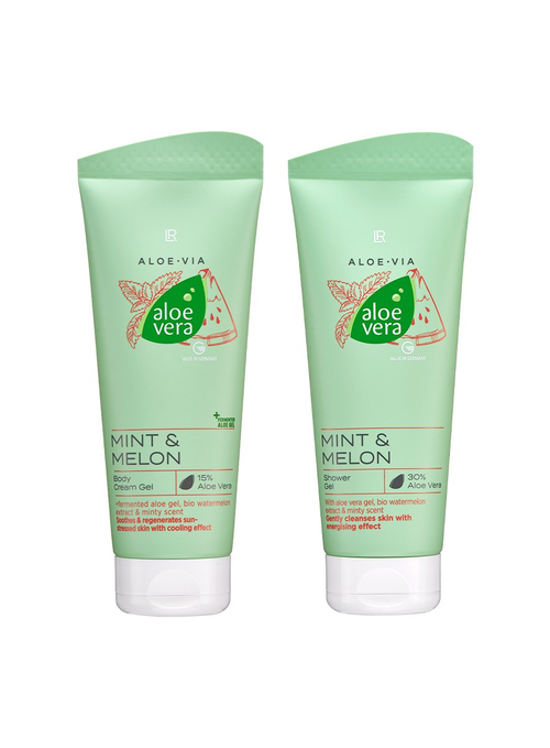 LR Aloe Vera Mint & Melon Body Set
