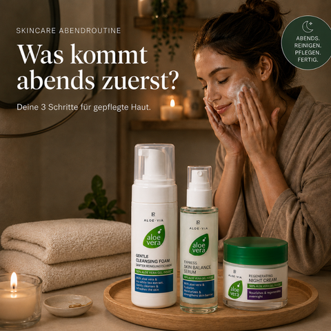 LR Skincare Abendroutine