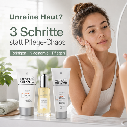 LR Pflegeroutine bei unreiner Haut