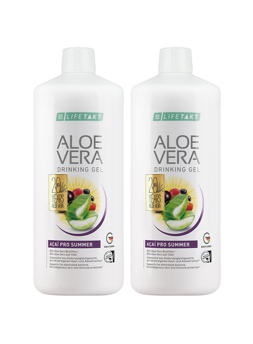 LR Limitiertes Aloe Vera Drinking Gel Set Açaí - 2er Set