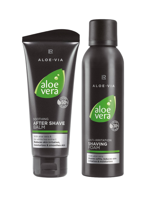 LR Aloe Vera Rasur-Set mit Rasierschaum