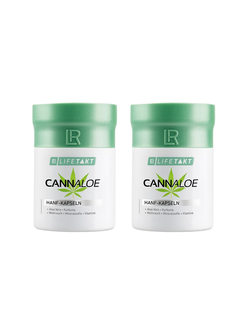 LR LIFETAKT CANNALOE Nahrungsergänzungs-Kapseln - 2er Set