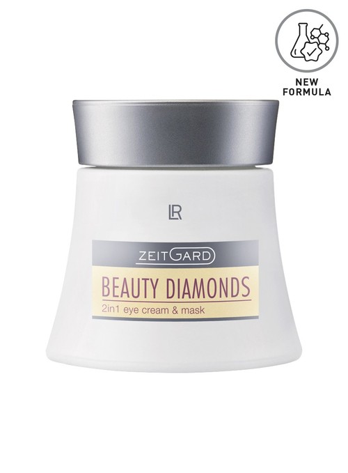 LR ZEITGARD Beauty Diamonds 2in1 Augencreme und-maske « LR-Shop