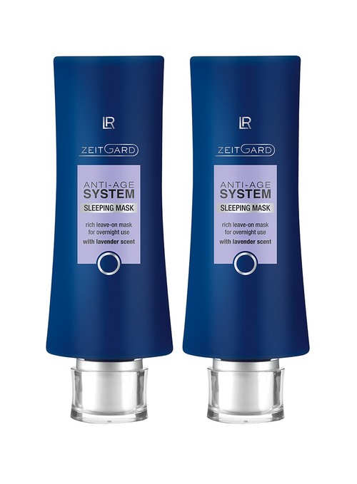  LR ZEITGARD Sleeping Mask mit Lavendelduft 2er Set