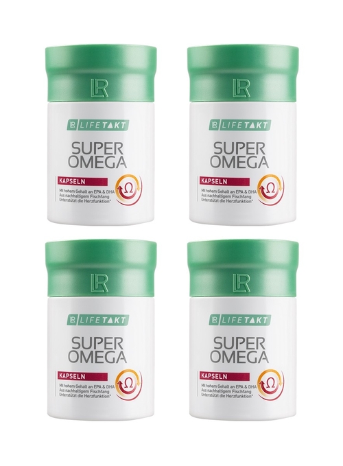 LR Super Omega Kapseln 4er Set